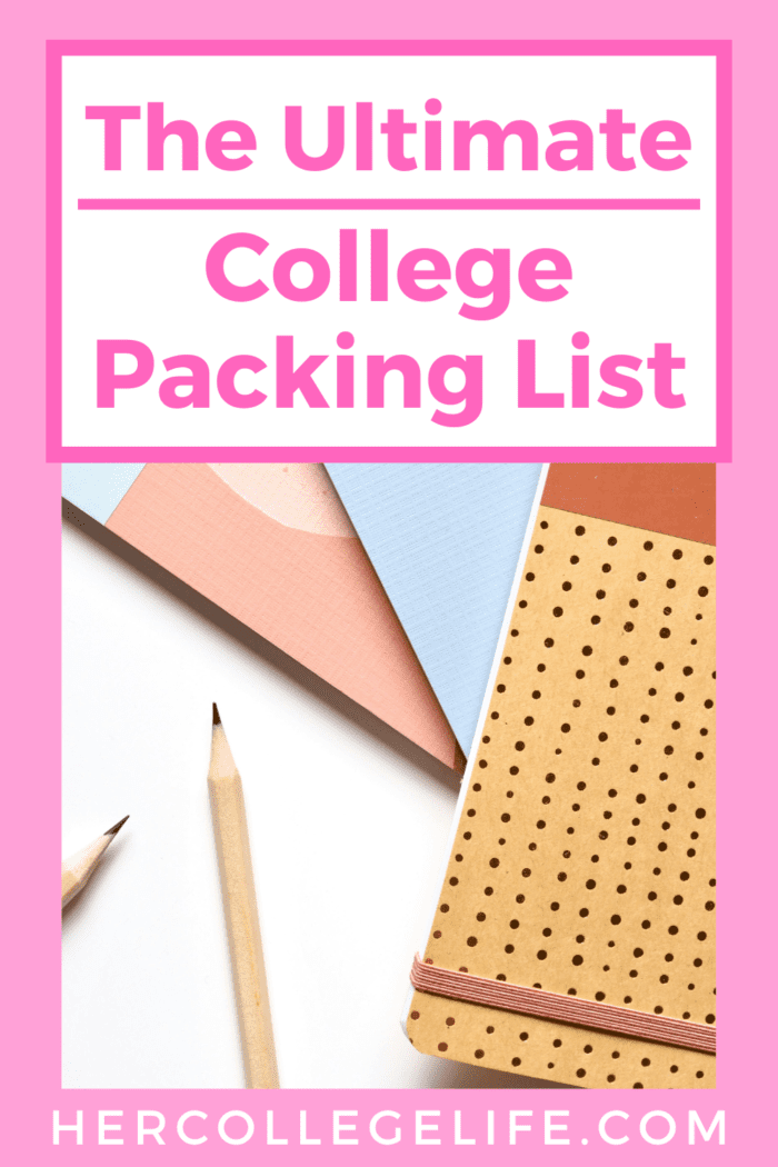 The Ultimate College Packing List for Freshman